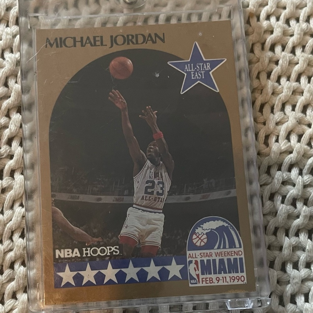 Michael Jordan NBA Hoops All-Star Card